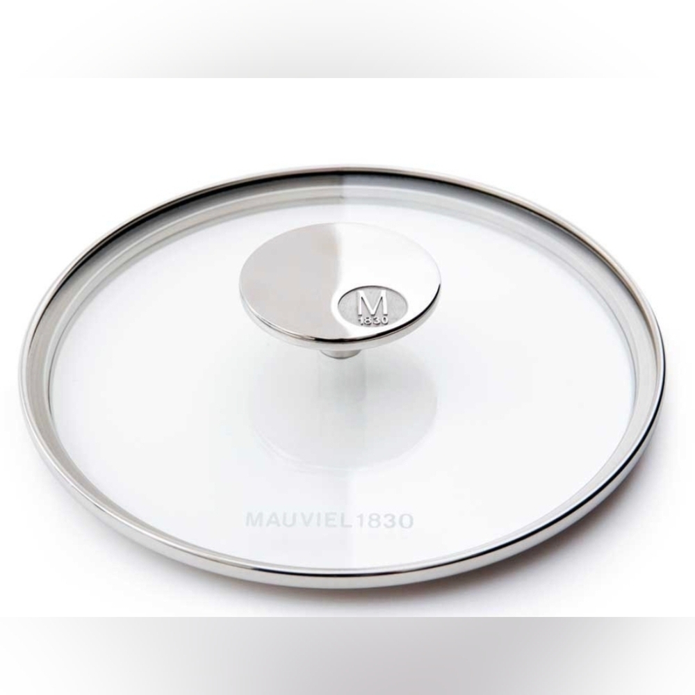 Mauviel M'COOK M'360 Glass Lid & Cast Stainless Steel 11-In Made In France New